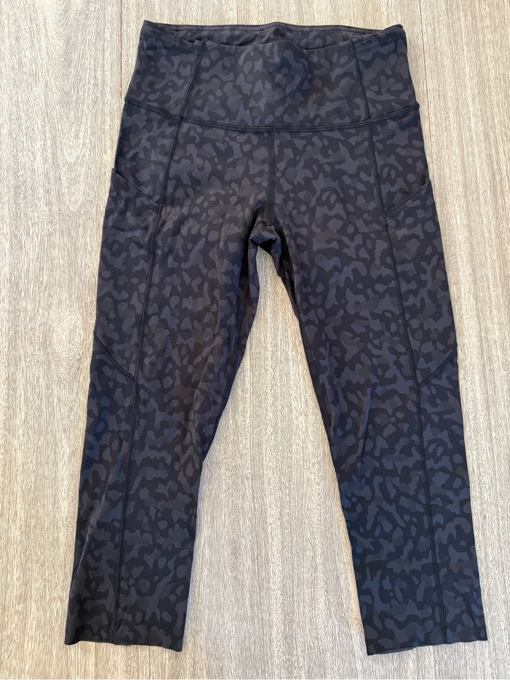 lululemon athletica Black Outdoor Camo High-Rise Leggings